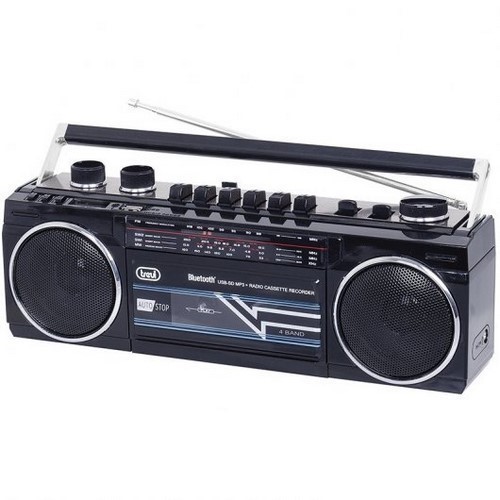 RADIO CASSETTE TREVI RR 501 BTBK NEGRO